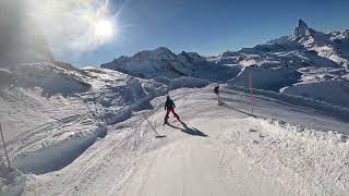 Skiing Cervinia and Zermatt 18th  22nd December 2023 [upl. by Nwahsat]