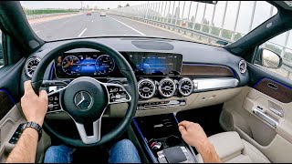 New Mercedes GLB 20 250 224 HP  POV Test Drive 633 Joe Black [upl. by Ludeman919]