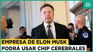 Empresa de Elon Musk podrá usar chip cerebrales en seres humanos [upl. by Dryfoos]