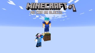 POSSIAMO BATTERE MINECRAFT CON UN BLOCCO SOLO Minecraft one block ITA 1 [upl. by Oludoet729]