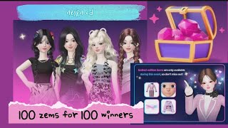 How to get ANA GranWhale upto 50 zems items for free and win 100 zems in zepeto Tutorial [upl. by Katuscha165]