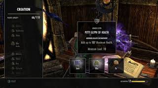 ESO Crafting  Petty Glyph of Health with Ta [upl. by Wiese]