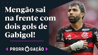 FLAMENGO VENCE A IDA DA FINAL DA COPA BETANO DO BRASIL COM SHOW DE GABIGOL  PRORROGAÇÃO [upl. by Trocki]