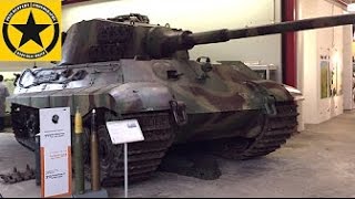 Deutsches Panzermuseum Munster KÖNIGSTIGER [upl. by Deeas]