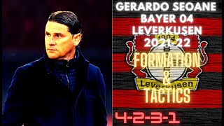 FIFA 22 HOW TO PLAY LIKE GERARDO SEOANE BAYER 04 LEVERKUSEN 202122 FORMATION amp TACTICS [upl. by Pierette612]