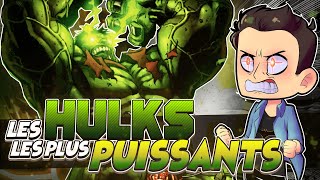 LES 6 HULKS les plus PUISSANTS [upl. by Roldan]