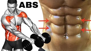 10 Transform Abs amp Obliques Exercises With Dumbbells  Best Dumbbell Abdominal Workout [upl. by Aiuqes]