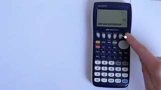 Casio FX9750GII Graphing Calculator Factorials [upl. by Rahal]