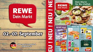 REWE Prospekt  Gültig von 02092024  Supermarkt Prospekte amp Angebote DE [upl. by Wickman]