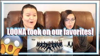 LOONA  Fire BTS  Cherry Bomb NCT 127 Dance Cover Reaction  They killed it [upl. by Jezabella]