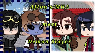 AftonsMHA meet Demon Slayer Ep 7 [upl. by Patrich247]