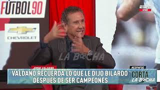 Tipico del Doctor Valdano recuerda lo que le dijo Bilardo despues de ser campeones [upl. by Ohnuj399]