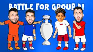 The Battle to WIN Group D💥 Euro 2024  442oons Reaction [upl. by Ahsened87]