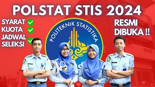 Polstat STIS 2024 resmi dibuka [upl. by Aicertap]