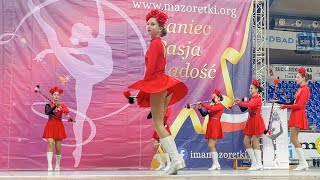 Majorettes Fart  Jaworzyna Śląska  Mace FORMATION   KędzierzynKoźle 2024 [upl. by Ellednahs]