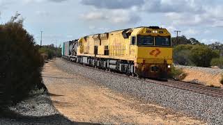 Glenlee NSW to Kewdale WA Intermodal 6SP1 [upl. by Arytahs542]