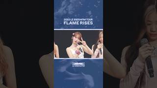 2023 LE SSERAFIM TOUR ‘FLAME RISES’ IN SEOUL Highlight KIMCHAEWON [upl. by Ordnagela]