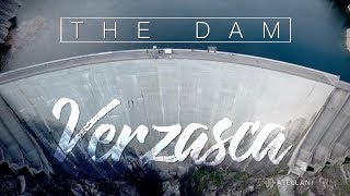 Val Verzasca Switzerland  The famous dam amp Bungee Jump  Drone Video [upl. by Anuahs946]