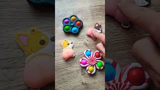 Spinner Asmr Corgi 😱💫😄 funny satisfying shorts corgi toys fidget [upl. by Georgetta]