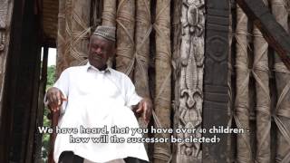 Interview with Fon Abumbi II  Bafut Kingdom Cameroon [upl. by Anastice]