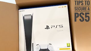 Top Tips To Secure PlayStation 5 Console  PS5 UK Stock Feb 2021 [upl. by Tloh908]