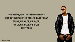 OMG  USHER FT WILL I AM Lyrics [upl. by Oram]