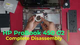 HP ProBook 450 G2 Disassembly and Complete Service [upl. by Laine939]