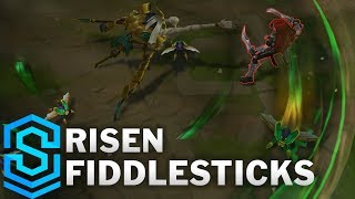 Risen Fiddlesticks 2020 Skin Spotlight  League of Legends [upl. by Derrik]