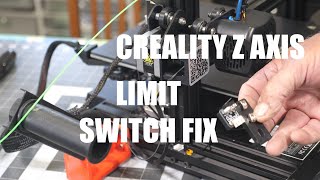 Creality 3D Printer Z Axis Limit Switch [upl. by Weinhardt]