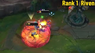 Rank 1 Riven How 2000LP Riven Dominates Masters INSANE Mechanics [upl. by Savdeep591]