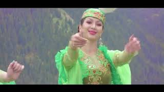 Kazakh Folk Dances in Kazakhstan Nature Almaty Region [upl. by Oehsen]