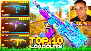 TOP 10 META LOADOUTS in Warzone Rebirth Island Best Class Setups [upl. by Aliel]