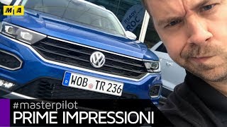 Volkswagen TRoc la SUV compatta sfida 500X e Renegade  Primo test ENGLISH SUB [upl. by Nanyt48]