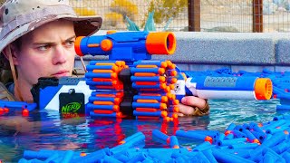 Nerf War Million Subscribers Battle 6 [upl. by Hanna]