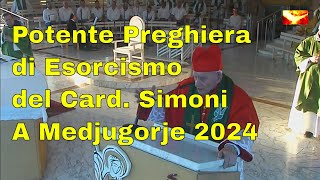 Medjugorje Catechesi e Preghiera di Esorcismo del Cardinale Ernest Simoni [upl. by Adlog]