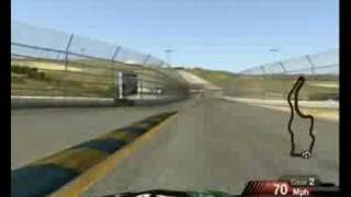 A lap in Infineon Raceway  Nascar 09 [upl. by Margette859]