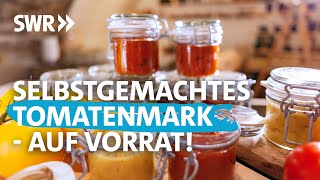 Tomatenmark  eingekocht in Rot und Gelb  Koch ein [upl. by Tedmann]