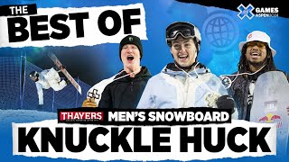 BEST OF Thayers Men’s Snowboard Knuckle Huck  X Games Aspen 2024 [upl. by Htidirrem251]