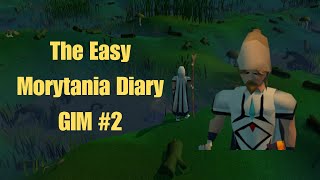 Preparing for Barrows  The Easy Mortytania Diary  osrs GIM 2 [upl. by Katerina470]