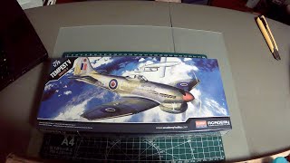 Academy 172 Hawker Tempest Unboxing Review and Rating [upl. by Supat]