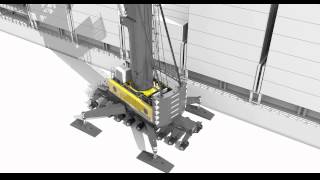 Liebherr  Pactronic Hybrid Drive System Turnover comparison for Mobile Harbour Cranes [upl. by Giselbert715]