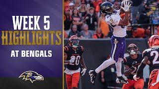 Full Game Highlights Ravens at Bengals Week 5  Baltimore Ravens [upl. by Manvell189]