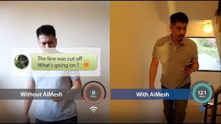 You Never Need to Switch Networks with AiMesh Seamless Roaming  ASUS [upl. by Carl]