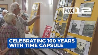 Roseway Heights Middle School celebrates 100 years opens time capsule [upl. by Nide717]