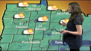 Weather with Stacy Christenson  Lakeland News at Ten  May 16 2012 [upl. by Manard]