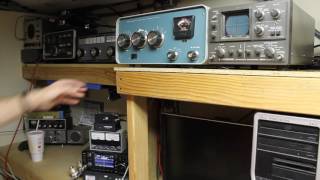 Tuning up the IC7300 with Heathkit SB200 and Kenwood SM220 [upl. by Anuahsar828]