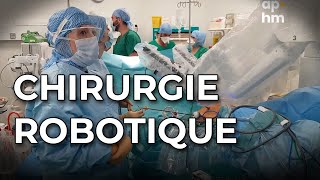 Chirurgie robotique  développement de la chirurgie assistée par robot à lAPHM [upl. by Editha]