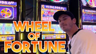 Amazing Run On A Wheel Of Fortune Slot Machine At Coushatta Casino Resort [upl. by Raff]