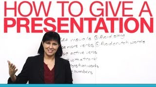 How to give a presentation in English [upl. by Davidde770]