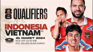 🔴LIVE INDONESIA VS VIETNAM hari ini [upl. by Wiese213]